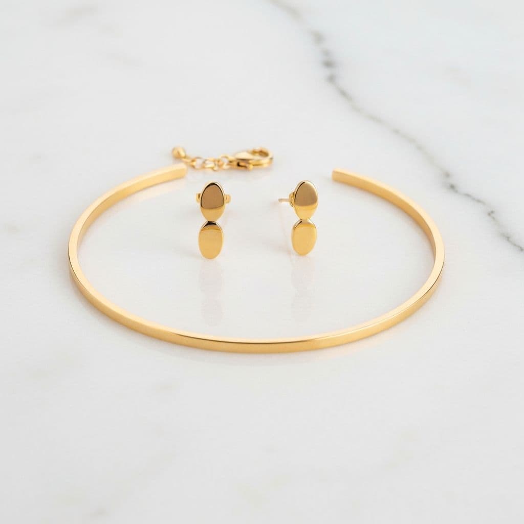 Gold Capsule Jewelry Set