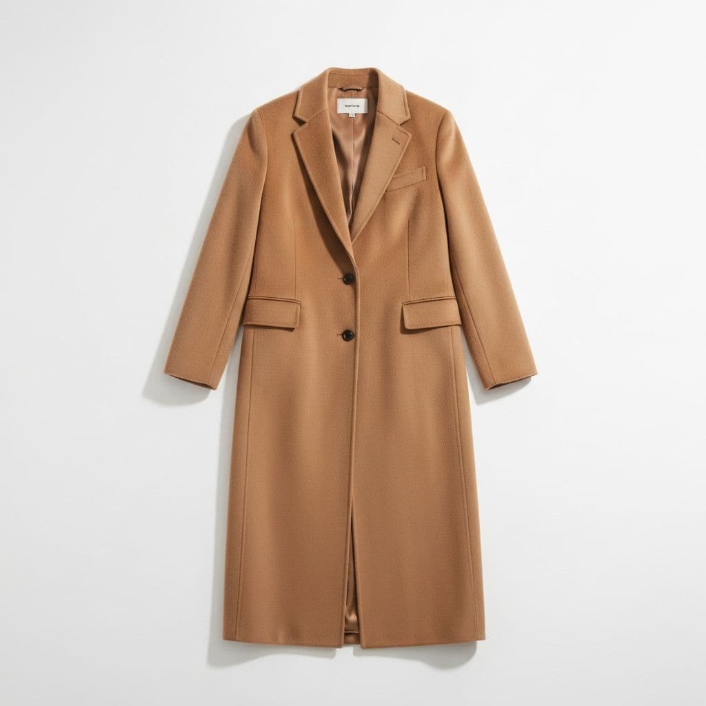 Oversized Camel Coat